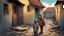 Placeholder: Years ago, a poor woman lived in the Czech Republic with her son. They were very poor and in the end decided that the boy would look for work outside the home.. . FULL HD Sharpness and high contrast color High contrast and sharpness .. COMIC (vibrant colors) (volumetric)