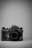 Placeholder: Minimalist art of an old camera