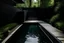 Placeholder: black narrow pool with steps