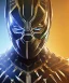 Placeholder: black panther, golden armor suit, full body close up, soft light atmosphere, light effect，vaporwave colorful, concept art, smooth, extremely sharp detail, finely tuned detail, ultra high definition, 8 k, unreal engine 5, ultra sharp focus