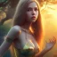 Placeholder: Insanely beautiful girl, sunny, relaxing, mountain, trees, glossy, real details, hyper ultra photo realistic, fantasy art, glowing landscape, 8k