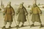 Placeholder: The wise men, Melchior, Gaspar and Baltasar, skating on the ice