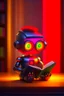 Placeholder: cute punk chat robot reading a book, blanket over shoulders, its such a perfect day, motion blur, smoke, 8k, downlight, soft light, depth of field, photorealism, trending on art station, some detail