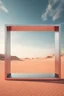 Placeholder: desert with Mirror white and red and black