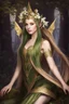 Placeholder: Golden Hair,Very long blonde hair. Rapunzel,beautiful ,flawless,long blonde hair,fairy crown, elven crown,sparkle,lily of the valleys,elven ears,pointed ears