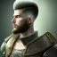 Placeholder: fantasy setting, mohawk haircut