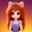 Placeholder: Cute beautiful princess fox kawai girl in a space world; beautiful sparkling eyes with beautiful eyelashes, magical world, extremely detailed long curly fur, high quality picture, beautiful full volumetric lighting, cinematic shimmering illumination, brilliant coloring, smooth, sharp focus, crispy quality, vray; Pixar, Disney, Artstation; HD, HDR, SF, CGSociety, 16k, photorealistic, unreal engine