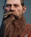 Placeholder: close-up portrait, Viking style, realistic, 8K, a Highly detailed face of a man, beard