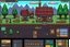 Placeholder: Generate a 2D RPG menu GUI start screen background in pixel art style