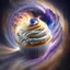 Placeholder: galactic muffin in space, cosmic cream vortex, 8k resolution, photorealistic, ultra detailed