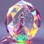 Placeholder: very complex CIFY structure ,pretty viberating color environment 3d metalic and crystal recursive evolving and animating beveled geometric base very complex CIFY structure emiting bubbles that broke, goddess of love in a pretty cleric dress comes out dancing gracefully , viberating color moving very in modern city escap environment while camera tracking it.write in down screen 3d animating"Made in Grok By:J.Babakan"