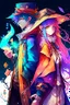 Placeholder: anime couple, mage, colorful