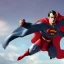 Placeholder: Henry cavil black superman flying