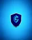 Placeholder: Cyber Finance (CF) shield logo Simple, easy and beautiful logo