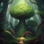 Placeholder: huge tree of life with worms for roots