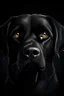 Placeholder: generate black dog