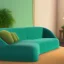 Placeholder: Couch in the shape of an avocado