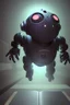 Placeholder: Robot book monster, 8k, photorealistic, cinematic lighting, dramatic, atmosphereric,