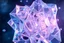 Placeholder: create A picture of 3d complex hypnotic fractal translucent 3D geometry structures evolving and morphing, fluid geometry shifting between organic and geometric forms, iridescent glass material with internal glow and pretty bubbles inside,instances must have random translucent material smooth must capture comple struct , galaxy background, seamless motion, cinematic lighting, generative art style.