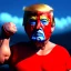 Placeholder: realistic image of donald trump as a mexican wrestling fighter posing, Mexican eyes wrestling mask, red blue dress, retro style, 80s, vibrant color, highly detailed, sky background, concept art, unreal engine 5, god rays, ray tracing, RTX, lumen lighting, ultra detail, volumetric lighting, 3d, finely drawn, high definition, high resolution.