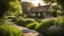 Placeholder: Beautiful realistic rural landscape, warm sunshine, lush plant growth, flowers, brook, peaceful, delightful, idyllic, symmetrical cottage, award-winning photograph, detail, beautiful composition, attractive colour, chiaroscuro, rule of thirds