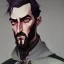 Placeholder: Portrait of a 35 year old handsome warlock