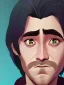 Placeholder: Portrait of a 30 year old strange gay wizard like Jake Gyllenhaal