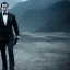 Placeholder: henry cavill as james bond, pointing gun, mosvow background, cinematic, hd, 4k