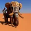 Placeholder: A mechanical elephant in Sahara by arik roper