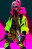 Placeholder: y2k, neon, fluo, techwear