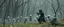 Placeholder: ninja necromancer in the wild, raising skeleton babies