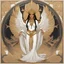 Placeholder: Alphonse Mucha-style image of the goddess isis