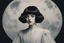 Placeholder: Felice Casorati, Otherworldly, young beautiful HD face Princess of the Moon avant-garde organza StarWars fashion, Austrian Symbolism, arcane atmosphere-style raw dream dimension