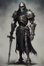 Placeholder: dark age armored skeleton knight , death incarnate