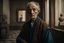 Placeholder: Old man with blue eyes portrait with rock clothes/imagine prompt: by Caravaggio Michelangelo Merisi, Arts and Crafts, Cinematic, 35mm, Wide Angle, Warm Color Palette, Natural Lighting, Mist, Parallax, insanely detailed and intricate, hypermaximalist, elegant, ornate, hyper realistic, super detailed --testp in a room