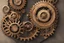 Placeholder: steampunk style gears