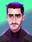 Placeholder: Portrait of a 30 year old strange gay wizard like Jake Gyllenhaal