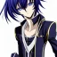 Placeholder: Lelouch Lamparouge with blue eyes