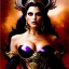 Placeholder: portrait beautiful face evil Queen,busty,ancient metal armor balanciaga fashion clothe painting by gaston bussiere, greg rutkowski, yoji shinkawa, yoshitaka amano, tsutomu nihei, donato giancola, tim hildebrandt, oil on canvas, cinematic composition, extreme detail,fit full head inside picture