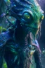 Placeholder: Humanoid amphibian alien,FHD, detailed matte painting, deep color, fantastical, intricate detail, splash screen, complementary colors, fantasy concept art, 32k resolution trending on Artstation Unreal Engine 5
