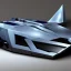 Placeholder: Hybrid between the Enterprise spaceship and a batmobile