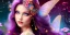 Placeholder: bright fairy, beautiful portrait, flowery landscape