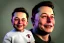 Placeholder: Elon musk as a Happy toddler