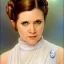 Placeholder: [[extrem stunning photorealistic Carrie Fisher as Princess Leia]] :: [[photorealistic hazel iris, short hair, head and shoulders portrait, 8k resolution photorealistic portrait by Greg Rutkowski, Artgerm, WLOP, Alphonse Mucha, dynamic lighting, hyperdetailed, intricately detailed, triadic colors]]