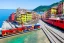 Placeholder: Lego Train in lego riomaggiore italy sea town lego