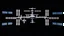 Placeholder: Huge space station in the blackness of space with many docking arms