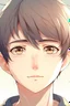 Placeholder: An asian anime boy with soft delicate face