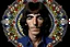 Placeholder: george harrison 3rd eye mandala trippy