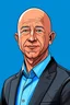 Placeholder: Jeff Bezos American businessman , cartoon 2d