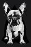 Placeholder: French bulldog geometric minimalistic